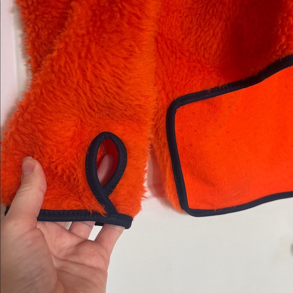 1970’s Helly Hansen Orange 1/4 Zip-Up Fleece - Picture 4 of 5